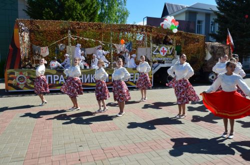 Фоторепортаж с празднования Дня Победы в Высокогорском районе