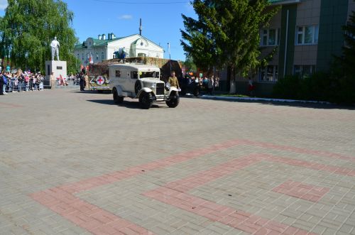 Фоторепортаж с празднования Дня Победы в Высокогорском районе