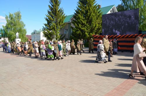 Фоторепортаж с празднования Дня Победы в Высокогорском районе