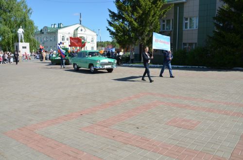 Фоторепортаж с празднования Дня Победы в Высокогорском районе