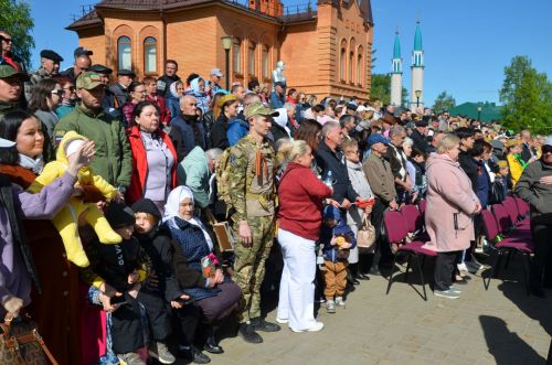 Фоторепортаж с празднования Дня Победы в Высокогорском районе