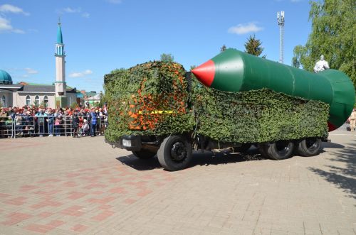 Фоторепортаж с празднования Дня Победы в Высокогорском районе