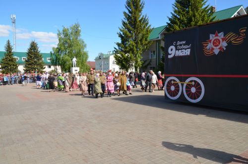Фоторепортаж с празднования Дня Победы в Высокогорском районе
