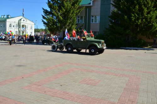 Фоторепортаж с празднования Дня Победы в Высокогорском районе