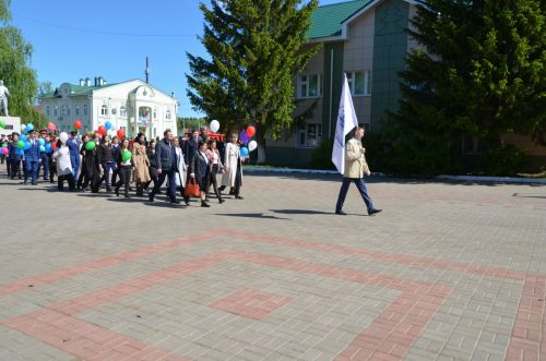 Фоторепортаж с празднования Дня Победы в Высокогорском районе