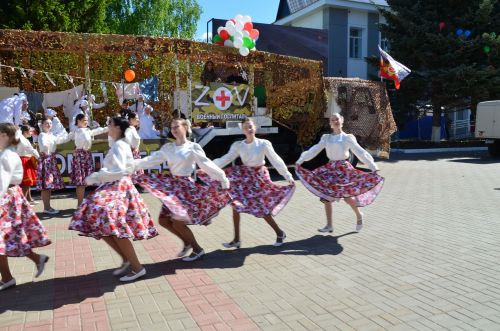 Фоторепортаж с празднования Дня Победы в Высокогорском районе