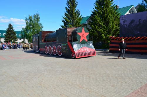 Фоторепортаж с празднования Дня Победы в Высокогорском районе