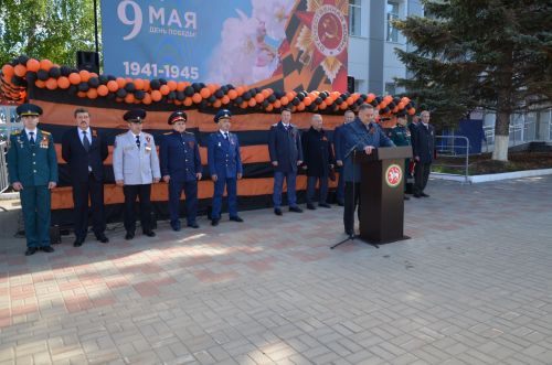 Фоторепортаж с празднования Дня Победы в Высокогорском районе