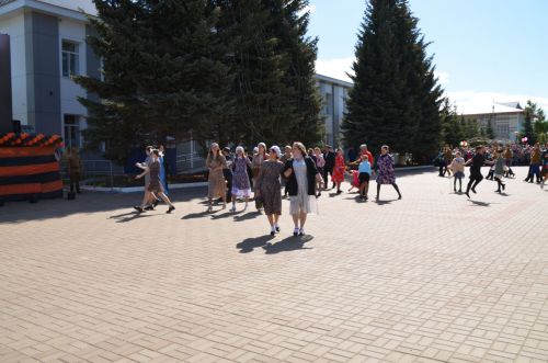 Фоторепортаж с празднования Дня Победы в Высокогорском районе