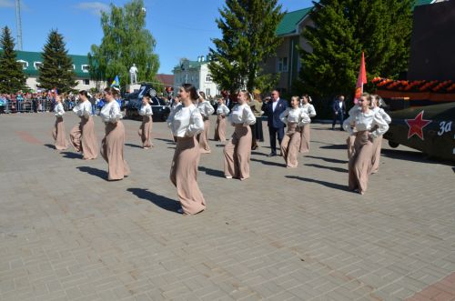 Фоторепортаж с празднования Дня Победы в Высокогорском районе