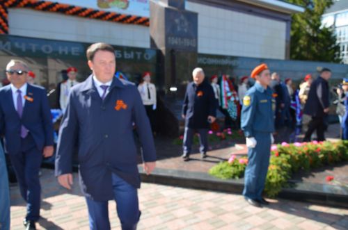 Фоторепортаж с празднования Дня Победы в Высокогорском районе
