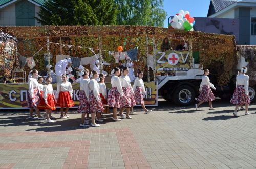 Фоторепортаж с празднования Дня Победы в Высокогорском районе