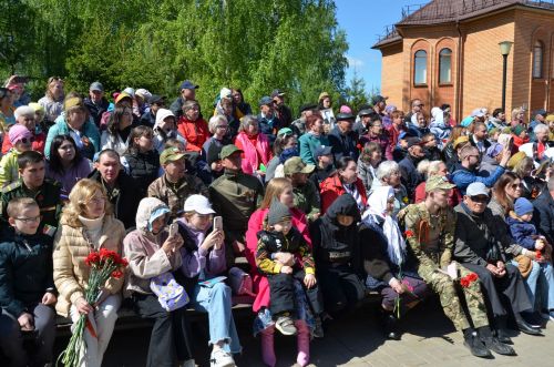 Фоторепортаж с празднования Дня Победы в Высокогорском районе