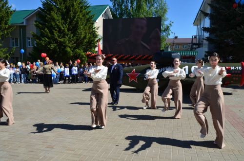 Фоторепортаж с празднования Дня Победы в Высокогорском районе