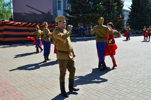 Фоторепортаж с празднования Дня Победы в Высокогорском районе