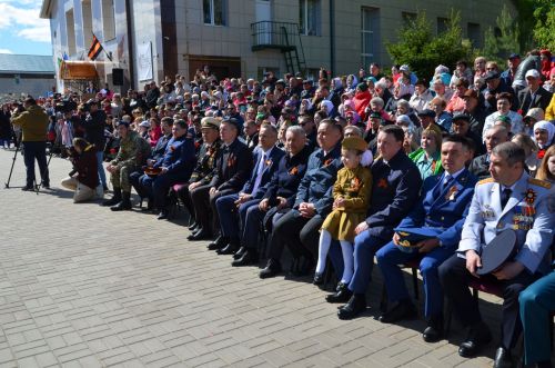 Фоторепортаж с празднования Дня Победы в Высокогорском районе