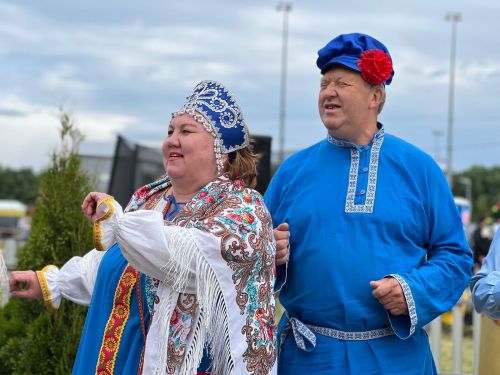 На майдан парка «Заказанье» вышли артисты — старт традиционному празднику «Сабантуй» дан!