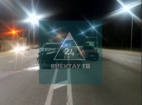 У Каменки в Высокогорском районе водитель протаранил авто на большой скорости
