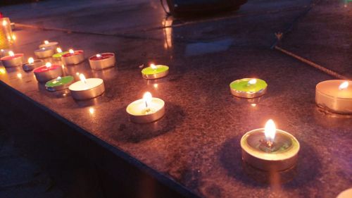 На Аллее Славы высокогорцы зажгли «Свечу памяти»