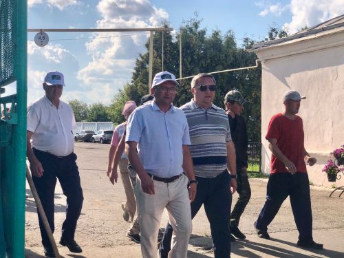 В Высокогорском районе элеватор принял первый урожай 2023 года