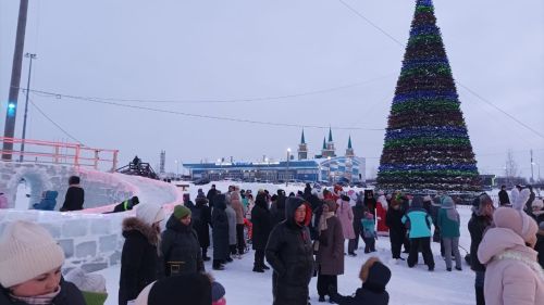 В парке «Заказанье» прошло празднование старого нового года