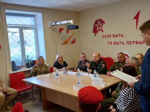 В Доме Юнармии Высокогорского района прошёл круглый стол