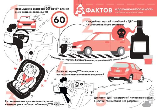 5 фактов о дорожной безопасности
