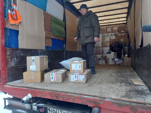 В Херсонское направление отправили более 5 тонн гуманитарного груза