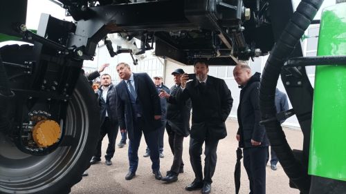 Олег Коробченко посетил Высокогорский район
