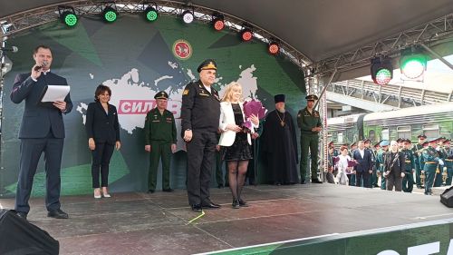 В Казань прибыл тематический поезд Минобороны  РФ “Сила в правде”