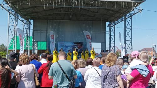 Сегодня в парке «Заказание» прошёл праздник, приуроченный ко дню защиты детей
