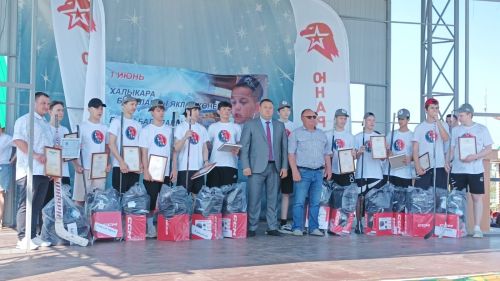 Сегодня в парке «Заказание» прошёл праздник, приуроченный ко дню защиты детей