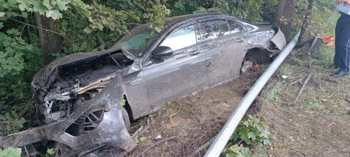 На Высокой Горе произошла авария
