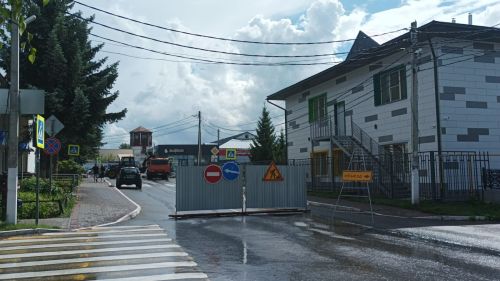 С 1 по 11 августа будет перекрыта дорога в поселке ж.д.ст. Высокая Гора