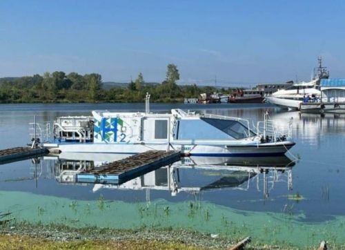 В Татарстане на воду спустили первое водородное судно