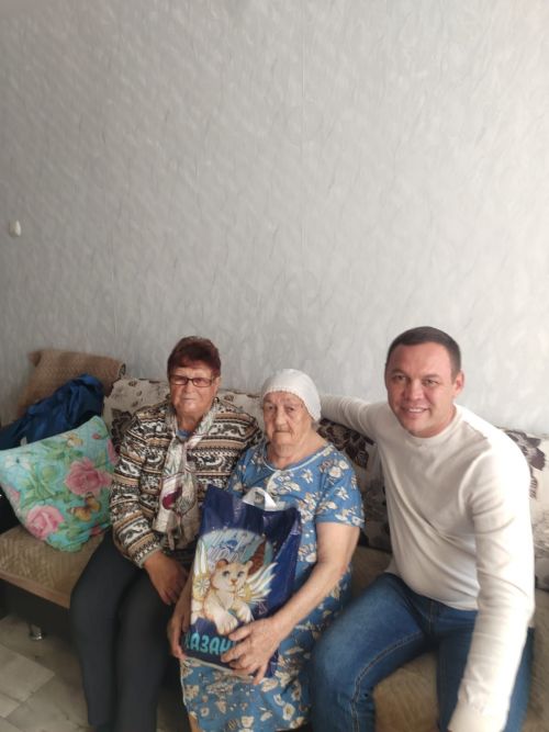 День пожилого человека в нашем районе