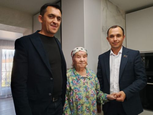 День пожилого человека в нашем районе