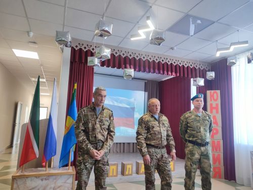 Ученики Мульминской школы стали частью всероссийского движения «Юнармия»