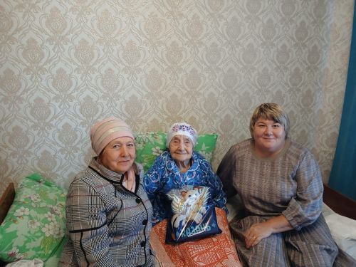 День пожилого человека в нашем районе