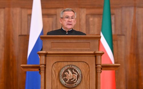 Сегодня Рустам Минниханов выступит с посланием к Государственному Совету РТ