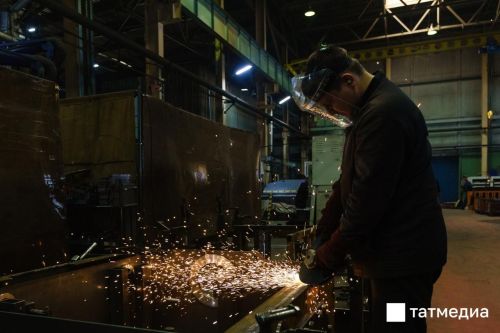 Объем промышленного производства в Татарстане за год вырос на 11%