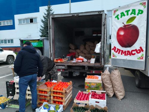 В Высокогорском районе проходит сельскохозяйственная ярмарка