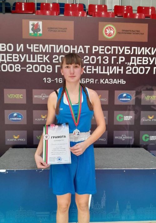 Воспитанница спортивной школы Регина Сафаргалиева завоевала серебро