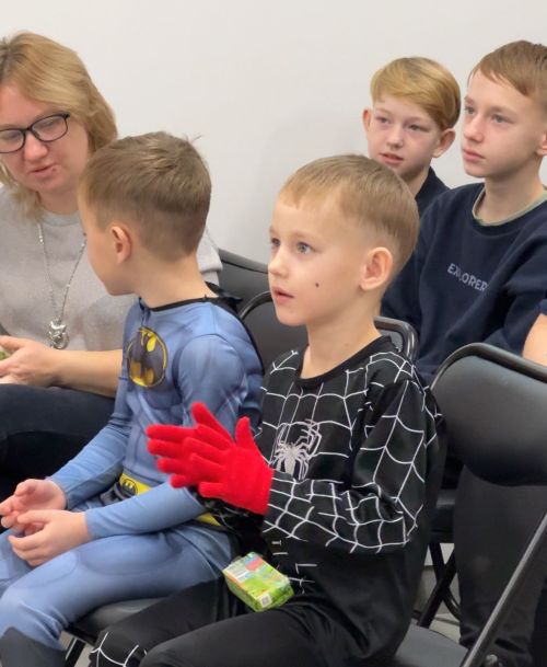 Новогодний праздник для детей центра «Эмет» в Высокогорском районе