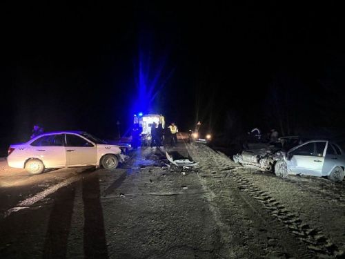 В Высокогорском районе ночью произошло ДТП С 4 пострадавшими