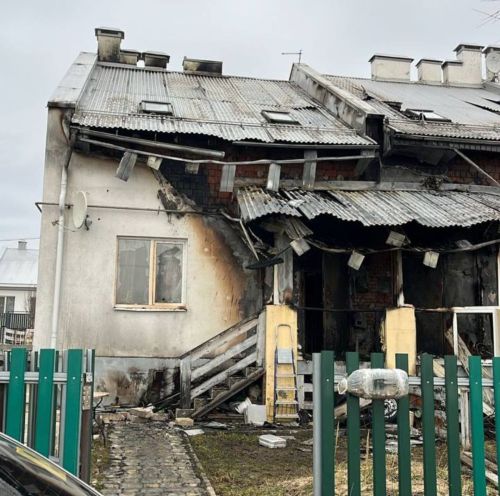 Этой ночью в Чернышевке произошёл пожар