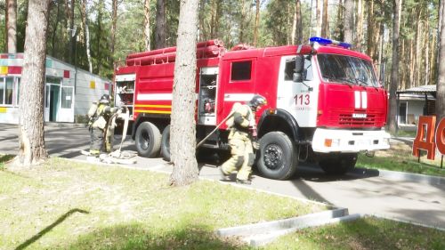 В лагере «Добрый» провели учения