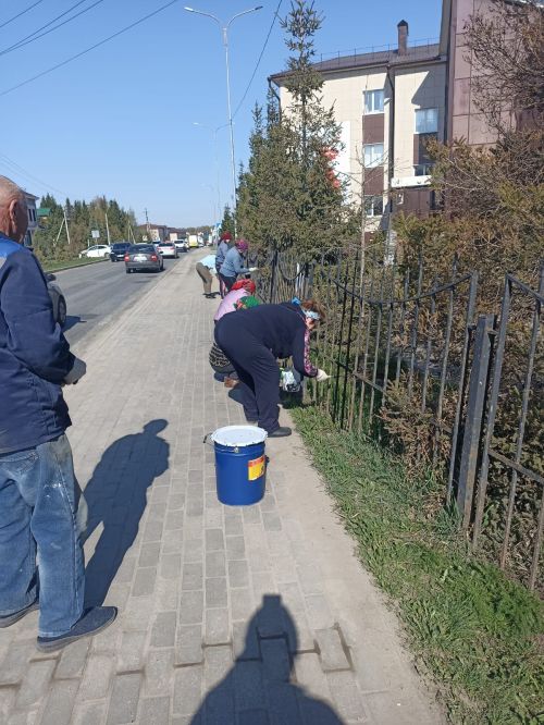 В районе идет Всероссийский субботник