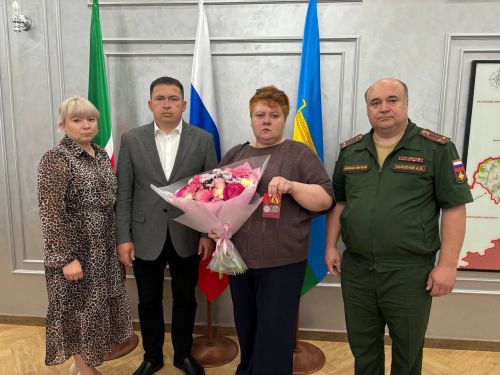 В Высокогорском районе прошла церемония награждения семей военнослужащих