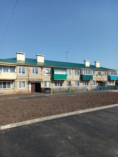 В Чепчугах завершили благоустройство дворов